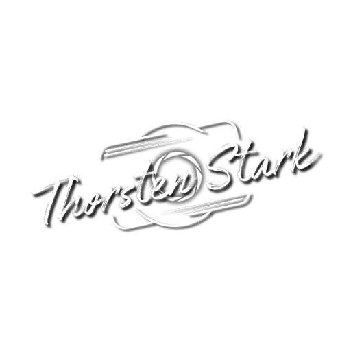 Logo Thorsten Stark - LensArtMedia Creator weiss